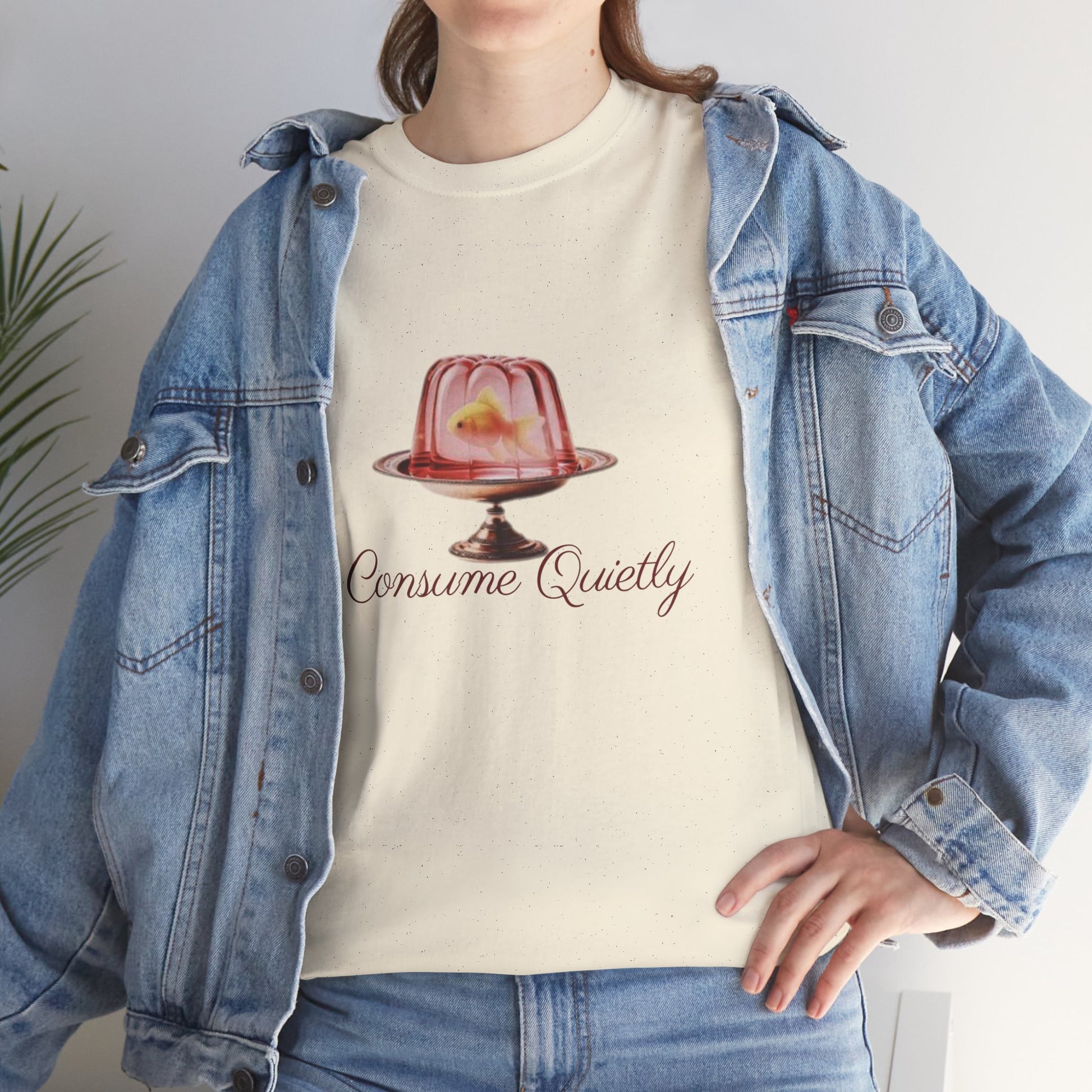 Quality Consumption Tee, Corporate Propaganda Shirt Sustainable Fashion