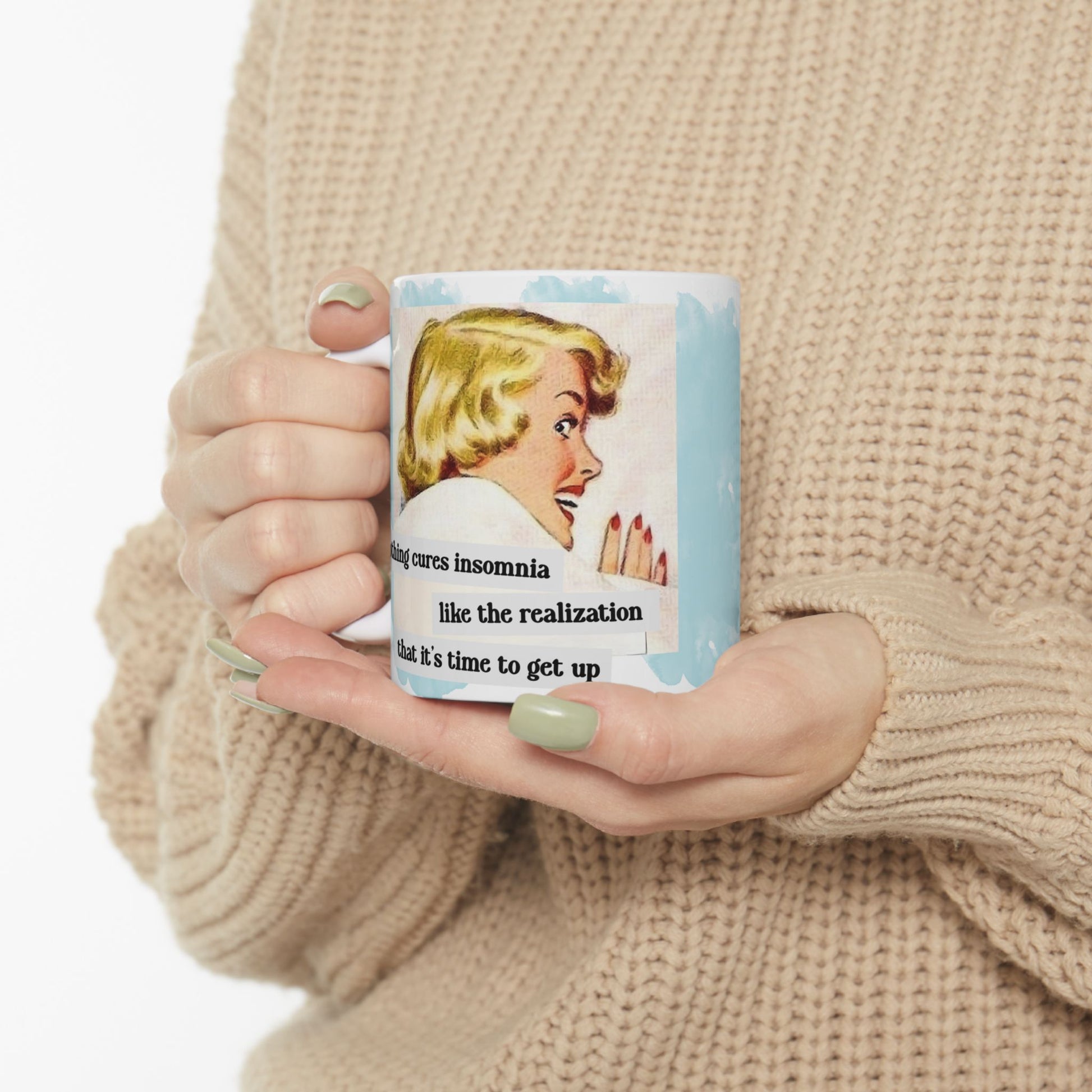 Anti Motivational Ceramic Mug – Not A Morning Person – 11oz