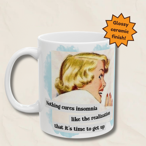 Anti Motivational Ceramic Mug – Not A Morning Person – 11oz
