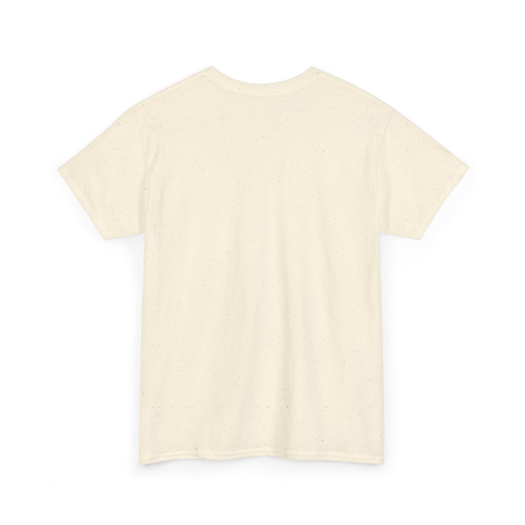 Beige t-shirt on a white background
