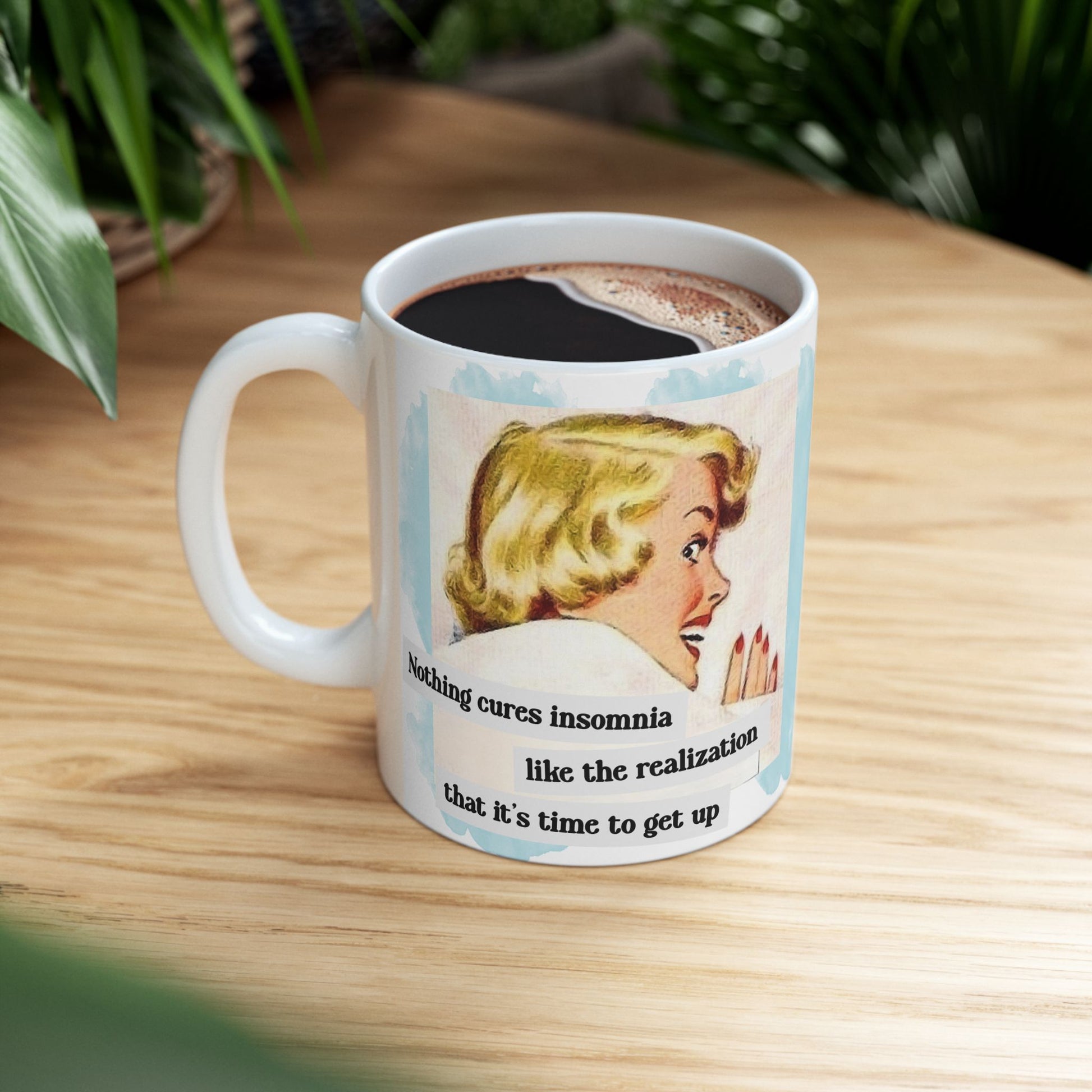 Anti Motivational Ceramic Mug – Not A Morning Person – 11oz