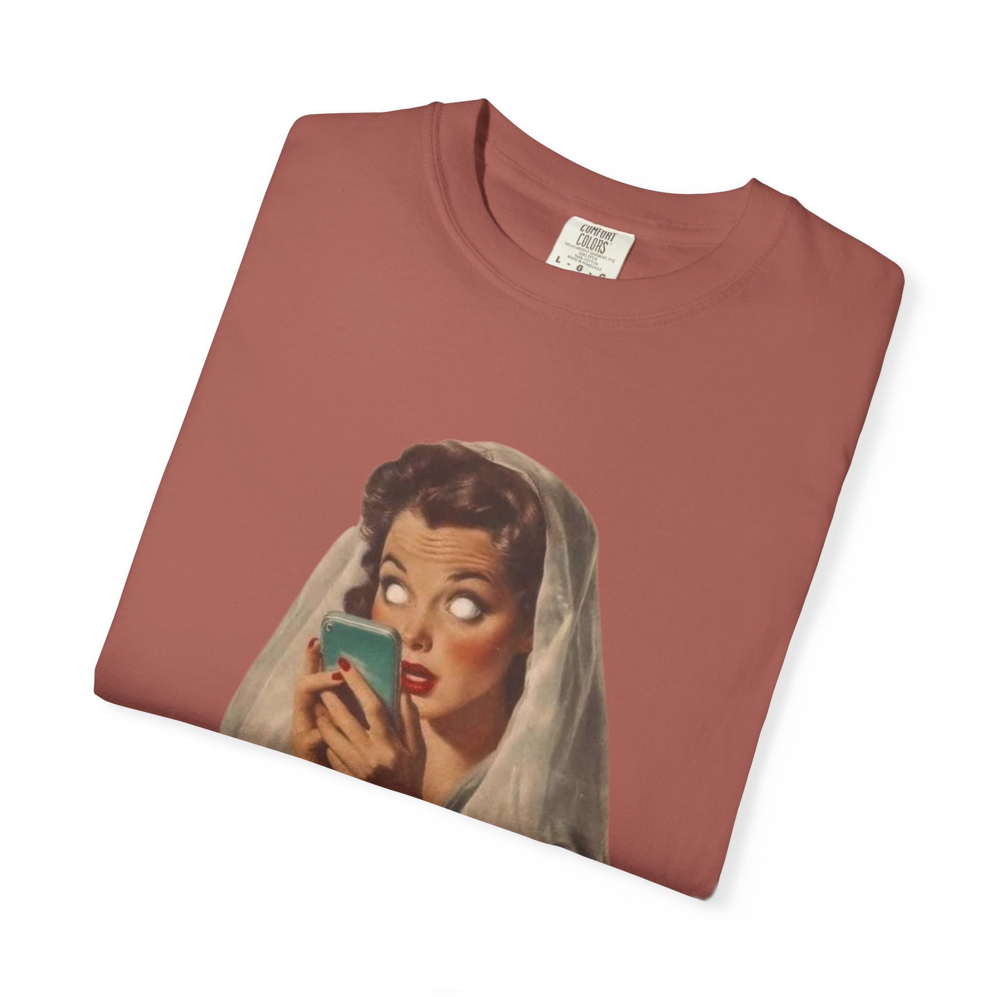 Vintage Dystopian T-Shirt with 'Wake Up' Design